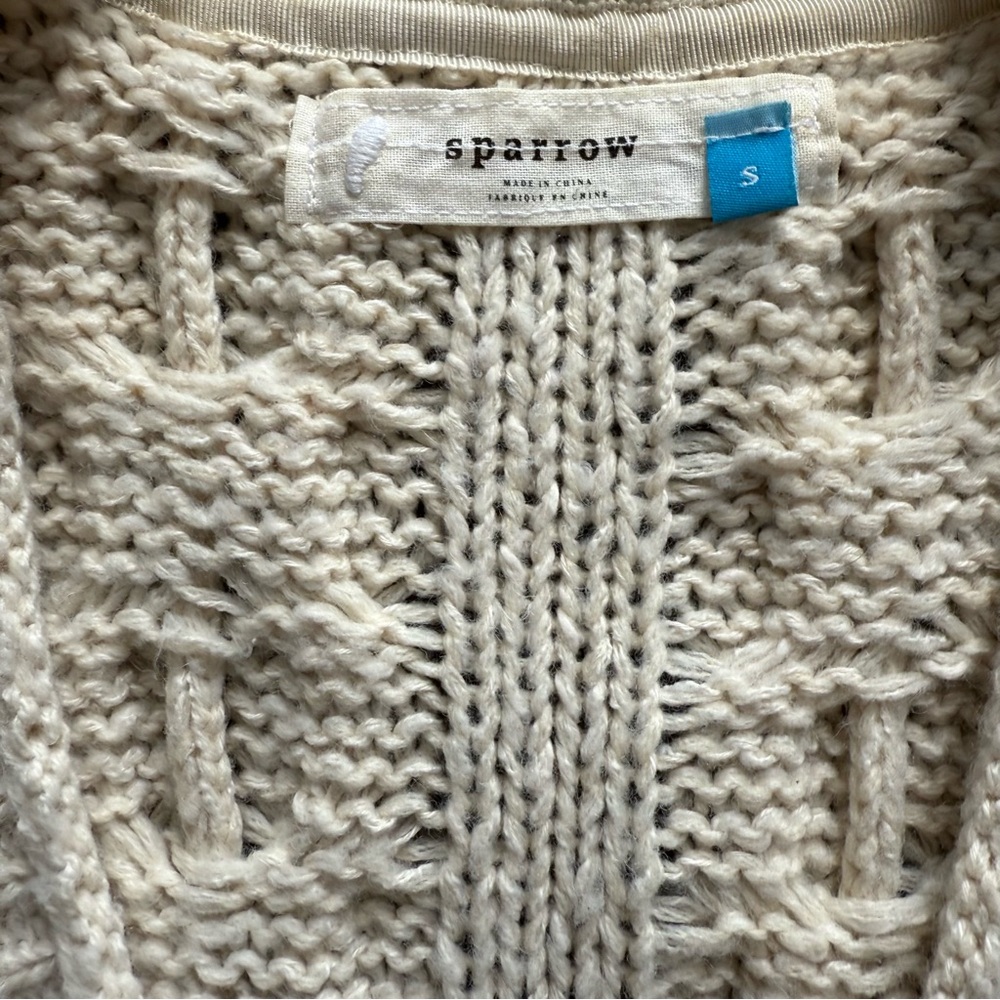 Cozy Cream Cable Knit Sweater - Picture 8 of 11